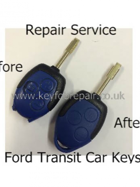 Ford Transit Mk7 Blue Remote Key Fob Repair Service Fix