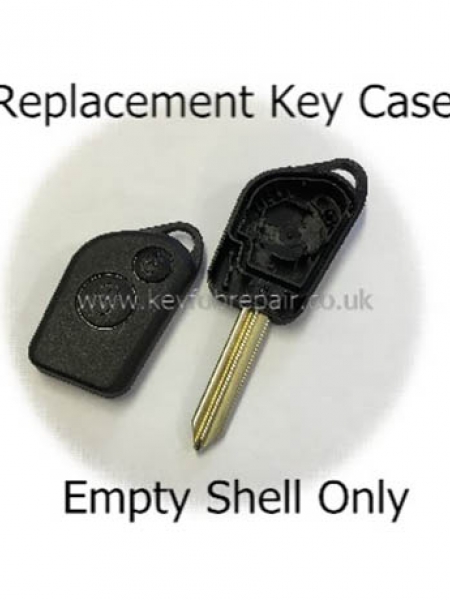 SEGADEN Replacement Key Shell Part Compatible with CITROEN Elysee Saxo Berlingo Xsara Picasso 2 Button Keyless Entry Remote Key Case Fob PG315 