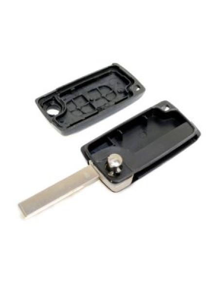 Fiat 2 Button Car Fob Remote Key Case Shell - HU83 Blade - Scudo