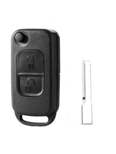 Mercedes Benz 2 Button Fob Car Remote Key Case - SLK R170