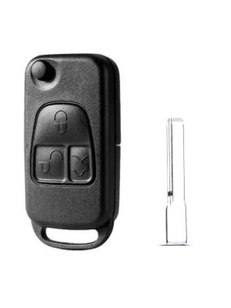 Mercedes Benz ML 3 Button Fob Car Remote Key Case