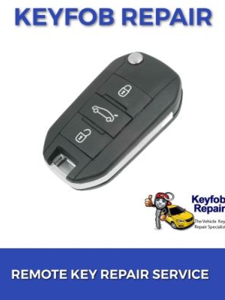Peugeot Car Key Fob Remote Repair Service - Corsa Crossland Mokka Vivaro Combo