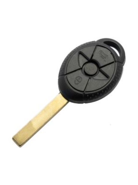 Mini Cooper 3 Button Fob Car Remote Key Case