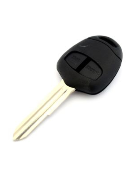 Mitsubishi 2 Button Fob Car Remote Key Case - L200 Pajero Shogun
