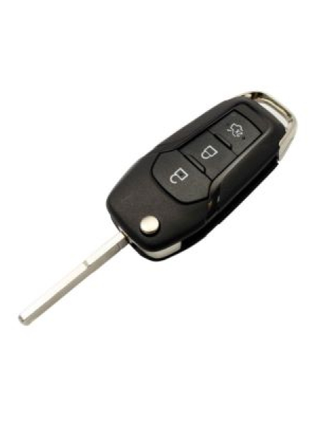 Ford Focus KA+ Mondeo 3 Button Fob Car Remote Key Case 
