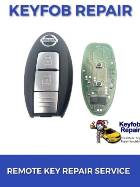 Nissan Car Key Remote Fob Repair Service - Qashqai Juke Note Micra Navara NP300