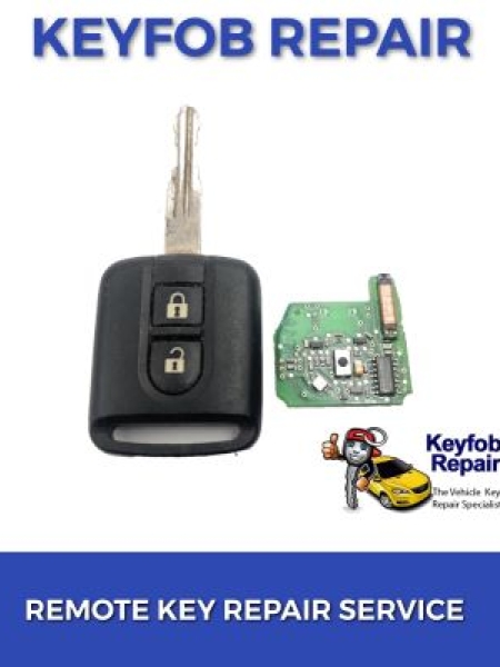 Nissan Car Key Remote Fob Repair Service - Micra Note Qashqai Navara