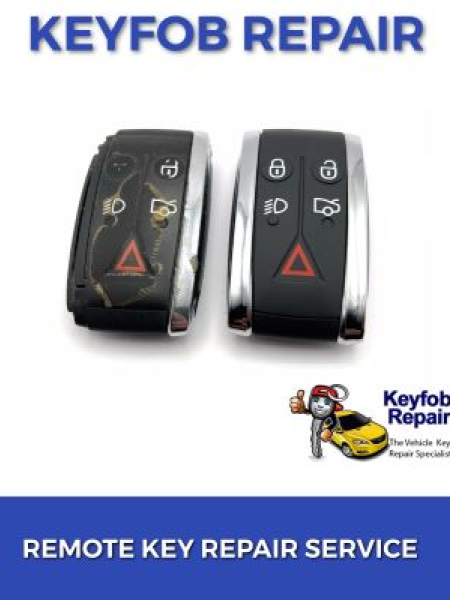 Jaguar Remote Key Repair Service - XF XE  XK Fob 