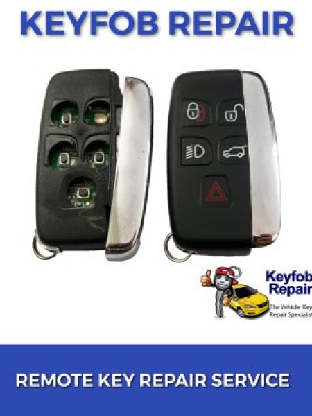 Jaguar Remote Key Repair Service -  XE XF F Type Key Fob