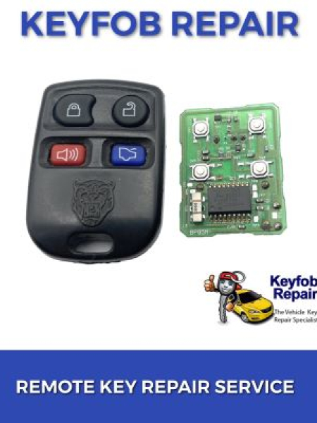 Jaguar 'Square' Remote Keyfob Repair Service X-S Type Etc