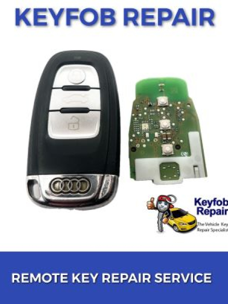 Audi A4 A5 A6 A7 A8  Q5 S5 Remote Key Fob Repair Service