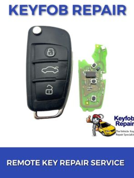 Audi A1 Q3 A4 S4 Q2 Q3 Remote Car Key Fob Repair Service