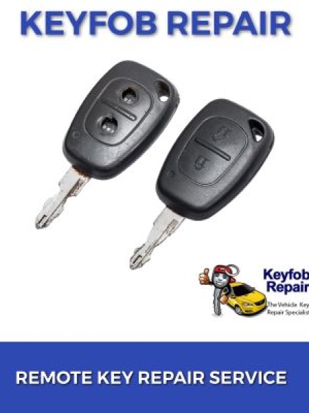 Renault Car Key Remote Fob Repair Service - Trafic Kangoo Master