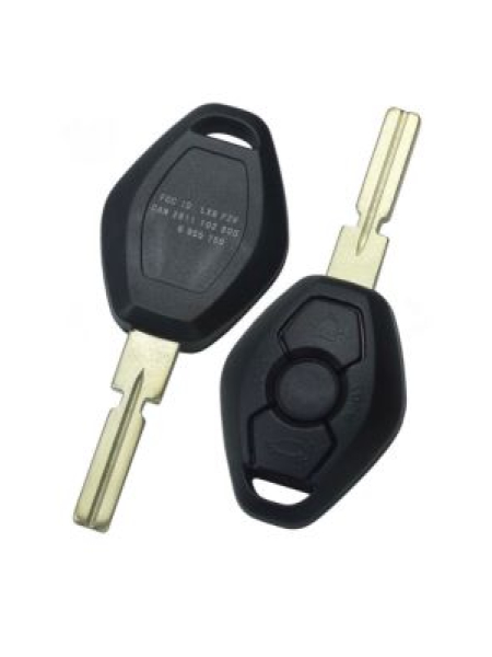 Bmw Car Fob Remote Key Case Shell - HU58 Blade - 3 Series E46 E83 X3 X5