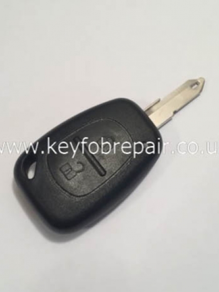 Fits Renault Traffic Kangoo 2 Button Remote Key Fob Blank Key Blade 