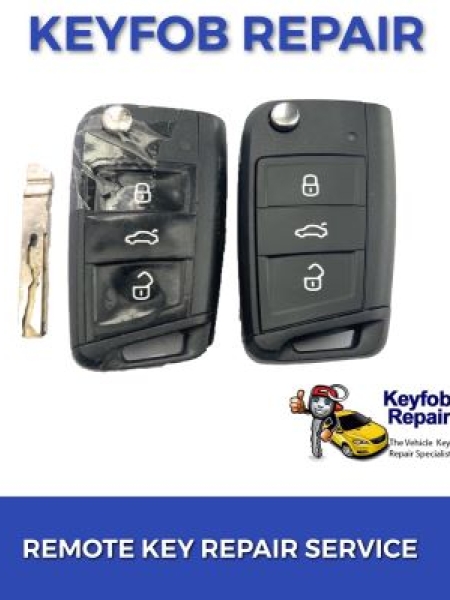 Ford 3-knops Smart Key - sleutelbaard recht - Autosleutel.nl