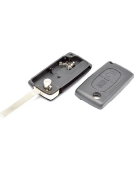 Citroen 2 Button Car Fob Remote Key Case Shell - VA2 Blade - Berlingo C2 C3 DS3 Picasso