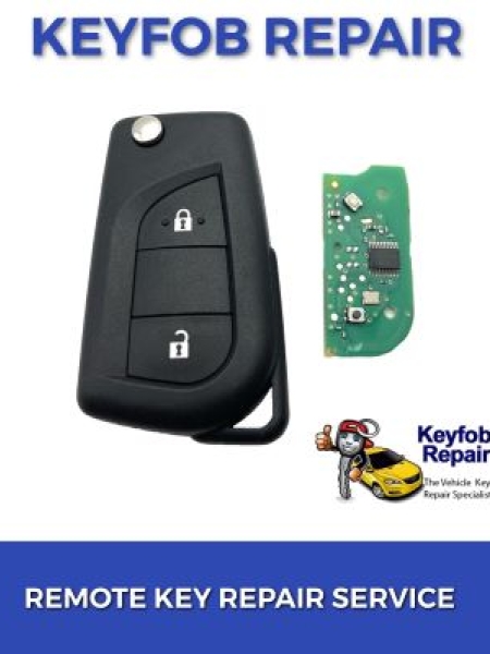 Toyota Car Key Remote Fob Repair Service - Aygo Yaris