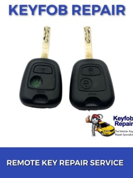 Toyota 2 Button Car Key Remote Fob Repair Service - Aygo