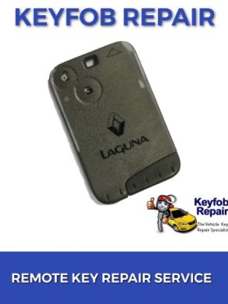 Renault Espace Laguna Vel Satis 2 Button Key Fob Repair Service