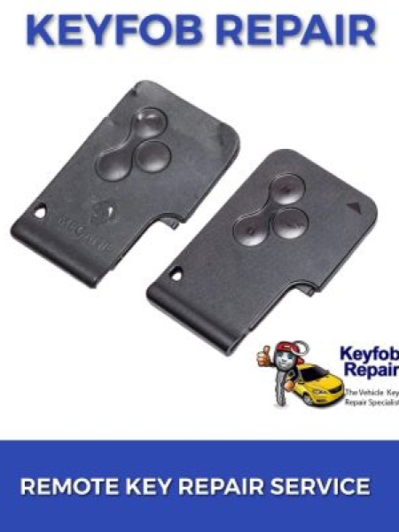 Renault Scenic Megane Car Key Remote Fob Repair Service + New Case