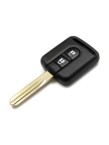 Nissan 2 Button Fob Car Remote Key Case - Almera Micra Note Terrano Primera