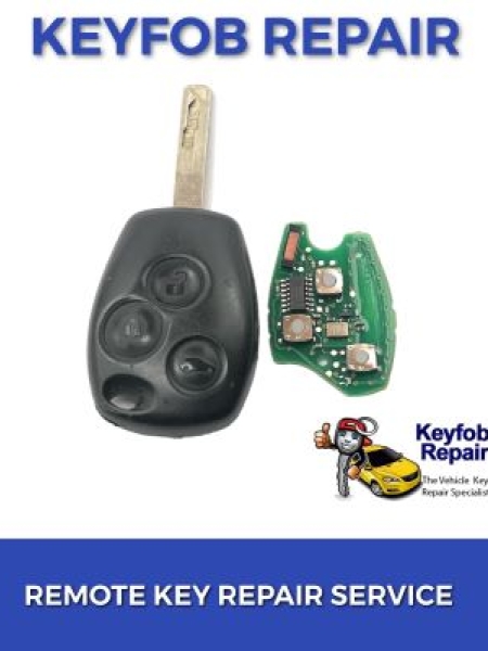  Vauxhall Vivaro 3 Button Car Key Remote Fob Repair Service