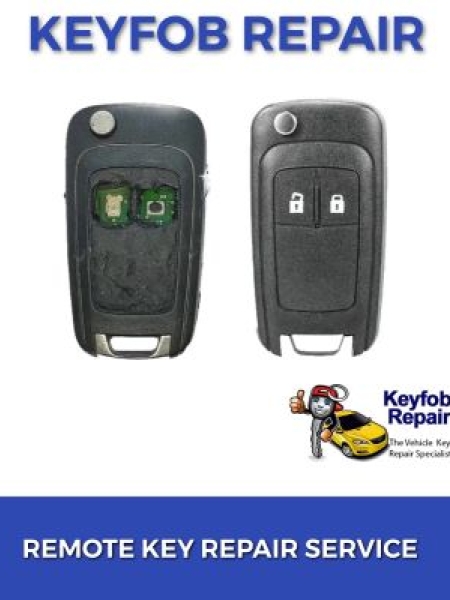 Chevrolet 2 Button Car Key Remote Fob Repair Service - Aveo Cruze Orlando Spark