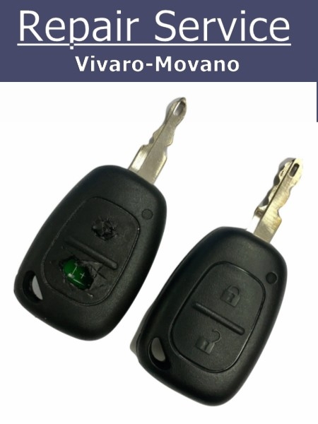 Vauxhall Vivaro Movano Key Fob Repair Service