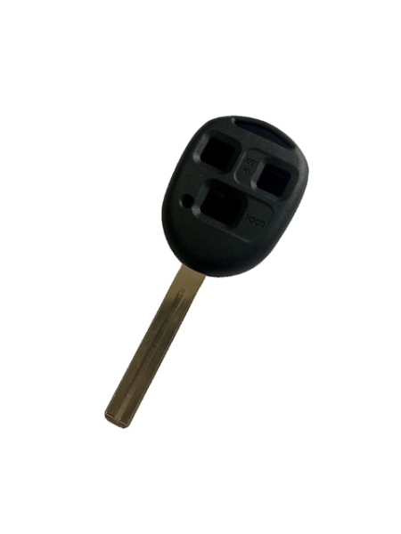  Toyota TOY48 3 Button Key Fob Case- Hilux Yaris Celica Rav4 Land Cruiser Etc
