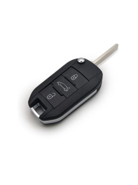 Peugeot 508 3 Button Fob Car Remote Key Case