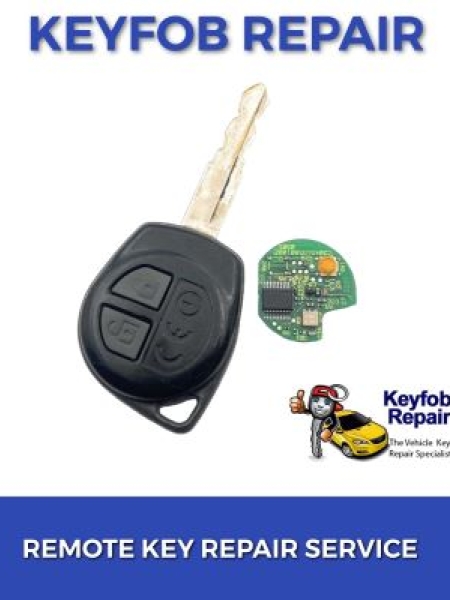  Vauxhall Agila 2 Button Key fob Repair Service