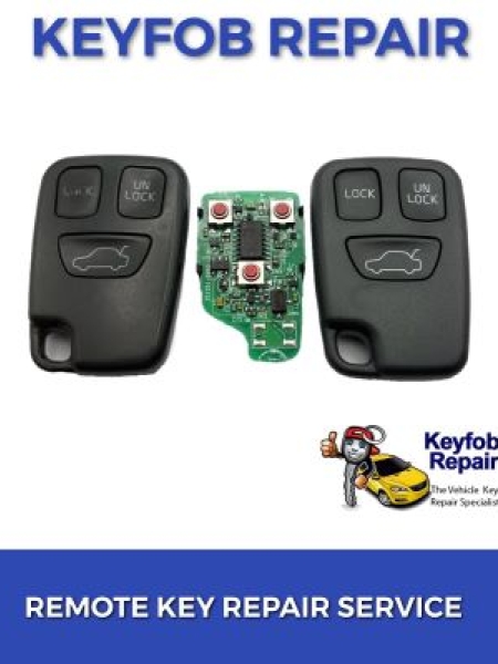 Volvo 2 And 3 Button Car Key Remote Fob Repair Service - S70 V70 C70