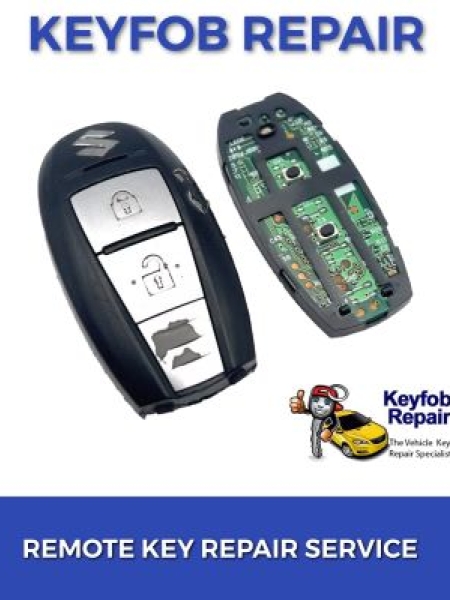 Suzuki Smart Remote Car Key Fob Repair Service - Swift S Cross SX4 Vitara
