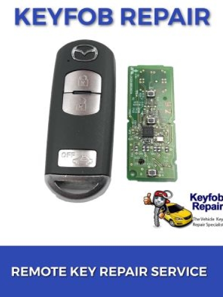 Mazda Car Key Remote Fob Repair Service - Mazda 3 6 Tourer CX3 CX5 Sport