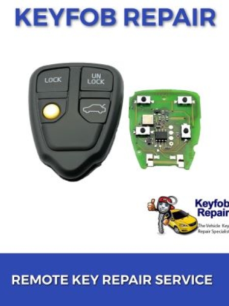 Volvo 4 Button Remote Key fob Repair-S40 V40 S70 C70 V70 Etc