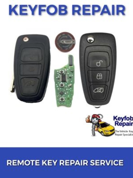 Automobile Locksmith Repair Service For Vauxhall Opel Agila 2-Button Remote Key – Shell, Switches, Battery Replacement