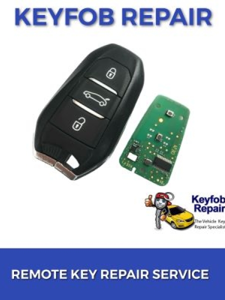 Peugeot 3008 308 408 5008 Remote Fob Car Key Repair Service