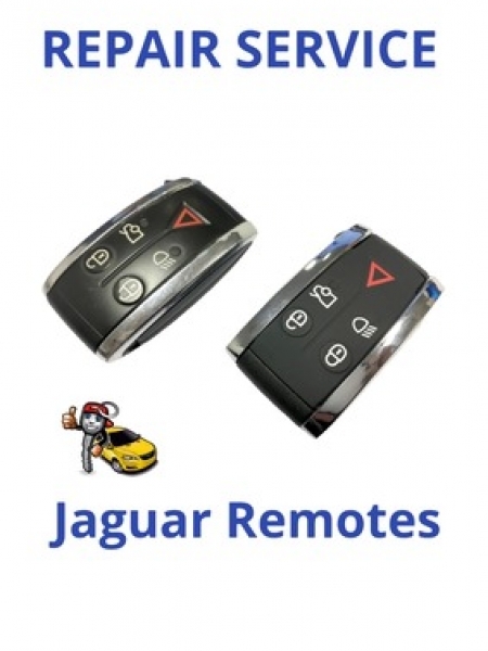 Jaguar Remote Key Repair Service - XF XE  XK Fob 