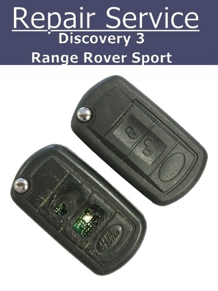 Range Rover Land Rover Key Repair Service - Sport Discovery 3 LR3 Fob