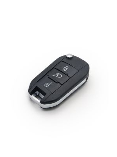 Peugeot 3 Button Fob Car Remote Key Case - 2008 208 308 3008 Traveller