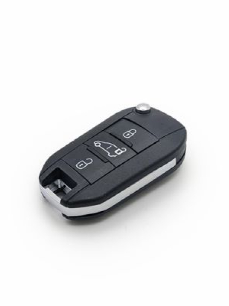 Peugeot 3 Button Fob Car Remote Key Case - Traveller Expert Partner